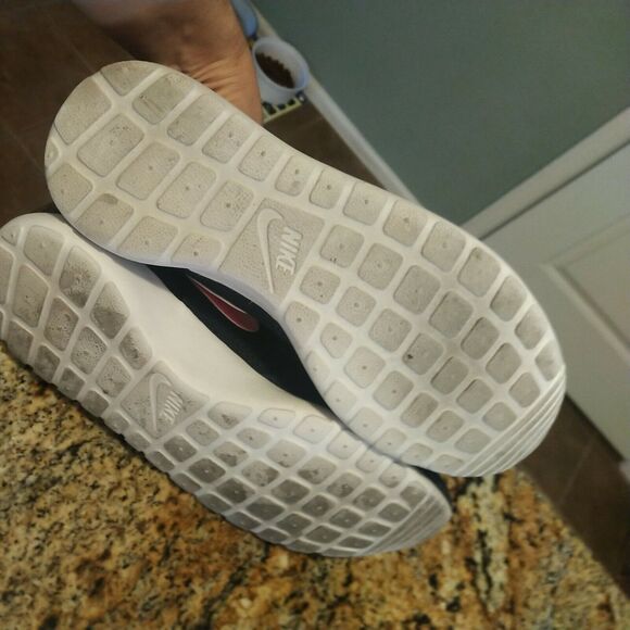 Nike Roshe Run GS Athletic Casual Shoes Midnight Navy - Size 7Y EU 40 Women's 8 - Picture 9 of 12